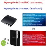Serviço de Reparação Ecrã Vermelho Consola PS3