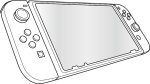 Protector de Ecrã em Vidro Temperado para Nintendo Switch