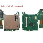 PCB com Jack de Audio e Leitor de Jogos Nintendo Switch v1 e v2