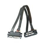 Cabo de extensão SATA-22 Pin macho para fêmea