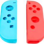 Par de Carcaça para Joy-Con Azul e Vermelho