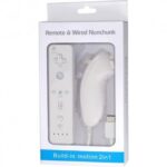 Comando Wii c/ Wii Motion Plus + Nunchuck Branco