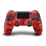 Comando Wireless para a PS4 «Não Oficial» Vermelho Camuflado