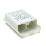 Suporte de Pilhas Comando Xbox 360 Branco