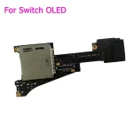 PCB com Jack de Audio e Leitor de Jogos Nintendo Switch Oled