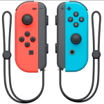 Par de Comandos Joy-con Vermelho e Azul